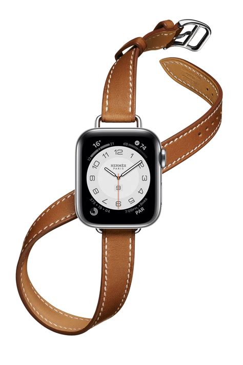 hermes double wrap watch band|Hermes apple watch series 6.